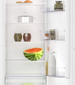 Neff N 30, built-in fridge, 177.2 x 54.1 cm, sliding hinge